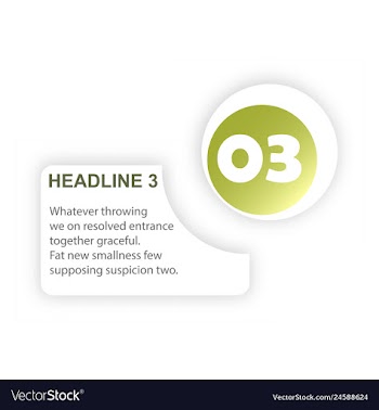 Abstract paper infografics internal and external vector image