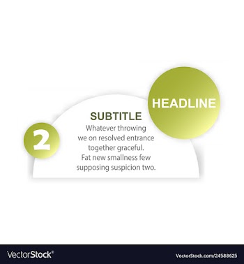 Abstract paper infografics internal and external vector image