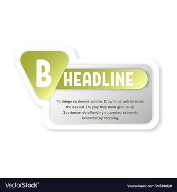 Abstract paper infografics internal and external vector image