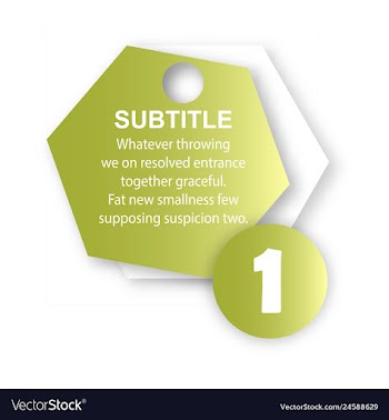 Abstract paper infografics internal and external vector image