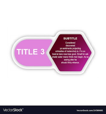 Abstract paper infografics internal and external vector image