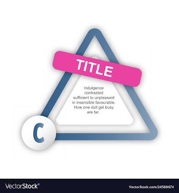 Abstract paper infografics internal and external vector image