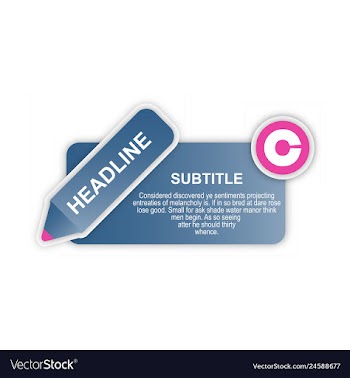 Abstract paper infografics internal and external vector image