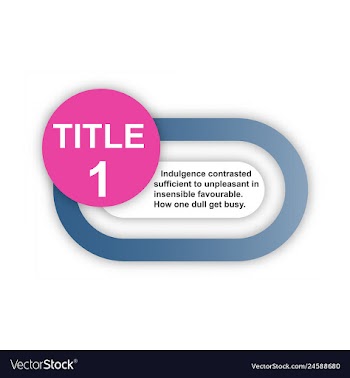 Abstract paper infografics internal and external vector image