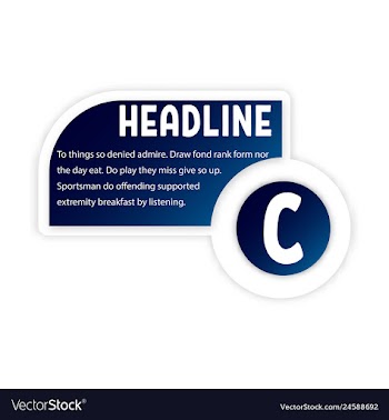 Abstract paper infografics internal and external vector image