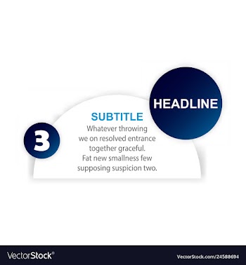 Abstract paper infografics internal and external vector image