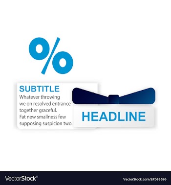 Abstract paper infografics internal and external vector image