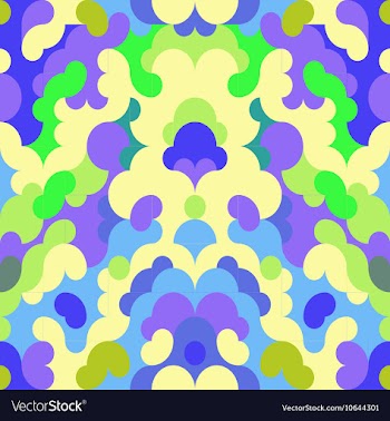  					Abstract pattern blue and green background vector image														