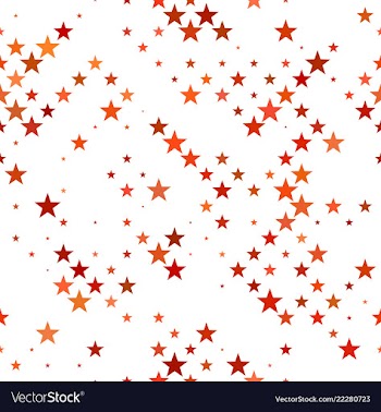 Abstract pentagram pattern - background design vector image
