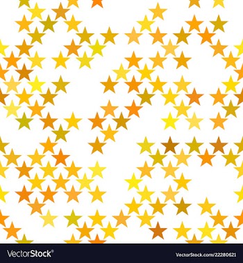 Abstract pentagram pattern background - seamless vector image