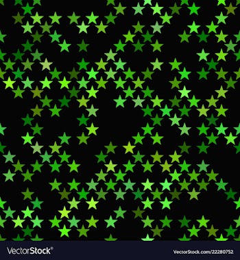 Abstract pentagram pattern background vector image