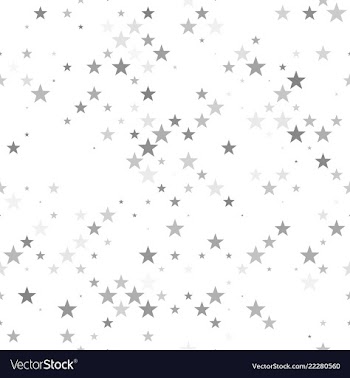 Abstract pentagram star pattern background vector image