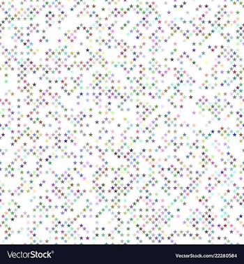 Abstract pentagram star pattern background vector image