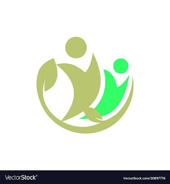  					Abstract people logo vector image														