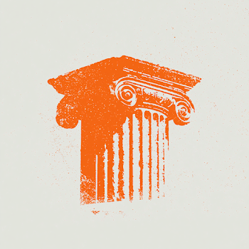 Abstract Pillar Illustration