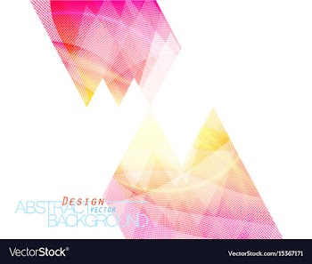 Abstract pink colors square shape vector image