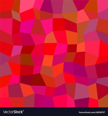 Abstract polygon mosaic pattern background vector image