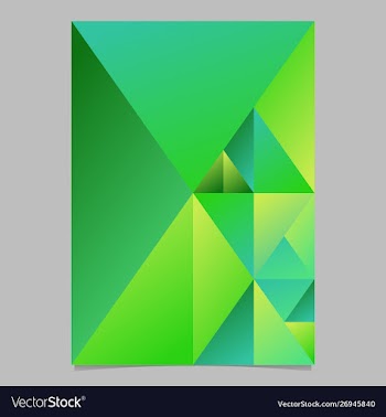 Abstract polygonal gradient triangle mosaic vector image