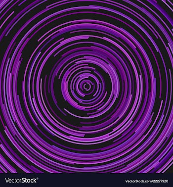 Abstract psychedelic background from concentric vector image