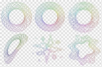 Abstract, purple, pink, and blue transparent background PNG clipart
