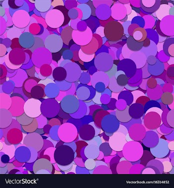 Abstract purple random dot pattern background vector image