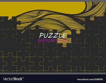Abstract puzzle concepts vector image