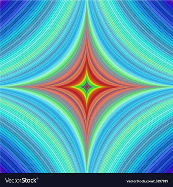Abstract quadratic background design vector image