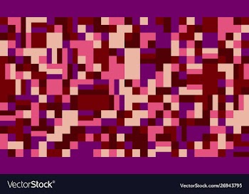Abstract random chaotic rectangular mosaic vector image