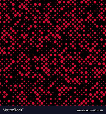 Abstract random halftone dot pattern background vector image