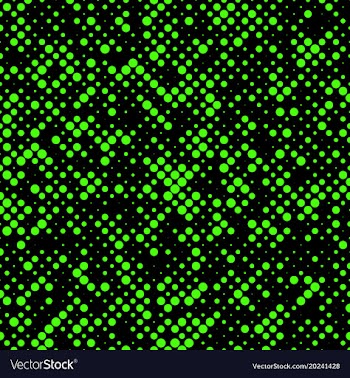 Abstract random halftone dotted background vector image