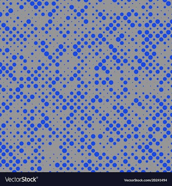 Abstract random halftone dotted background vector image