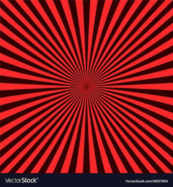 Abstract ray burst background from radial stripes vector image