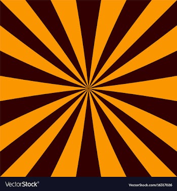 Abstract ray burst background from radial stripes vector image