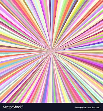 Abstract ray burst background vector image