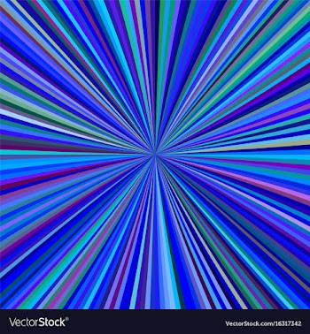 Abstract ray burst background vector image