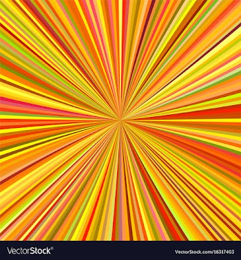 Abstract ray burst background vector image
