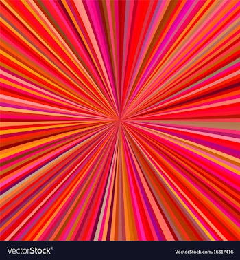 Abstract ray burst background vector image