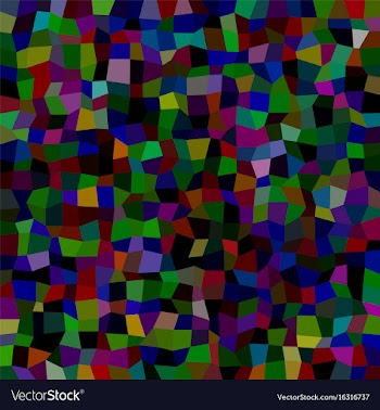Abstract rectangle mosaic background - polygonal vector image