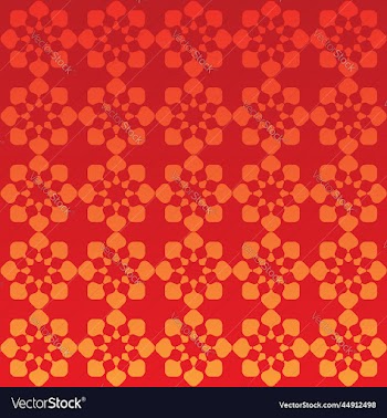 abstract red and yellow flower background