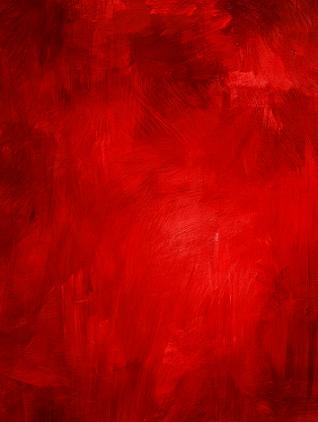 Abstract Red Renaissance Brush Strokes