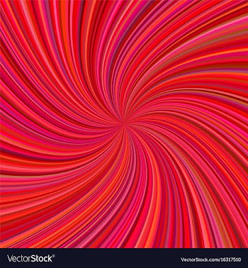 Abstract red spiral background vector image