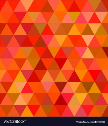 Abstract regular triangle tile mosaic background vector image