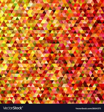 Abstract regular triangle tile mosaic background vector image