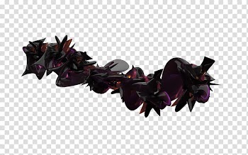 Abstract render , black illustration transparent background PNG clipart