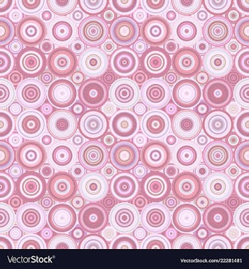 Abstract repeating circle mosaic pattern vector image