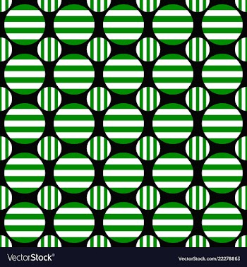 Abstract repeating circle pattern background vector image