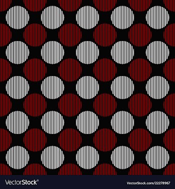 Abstract repeating circle pattern background vector image
