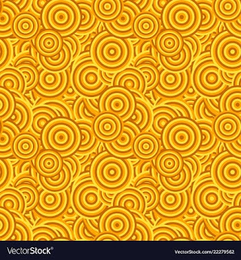 Abstract repeating circle pattern background vector image