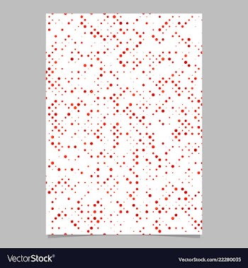Abstract repeating circle pattern brochure vector image