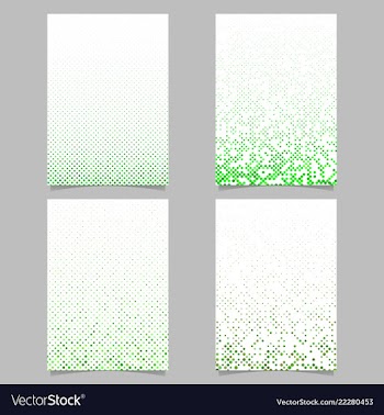 Abstract repeating circle pattern brochure vector image